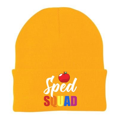 Sped Ed Sped Squad Special Education Teacher Gift Knit Cap Winter Beanie