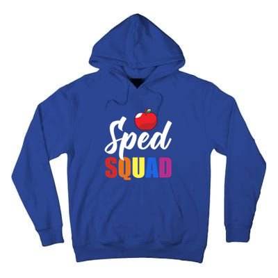 Sped Ed Sped Squad Special Education Teacher Gift Tall Hoodie