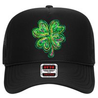 Shamrock Effect St Patricks Day Four Leaf Clover Hat