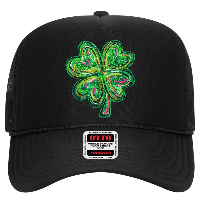 Shamrock Effect St Patricks Day Four Leaf Clover Hat