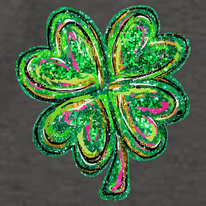 Shamrock Effect St Patricks Day Four Leaf Clover Vector Backpack