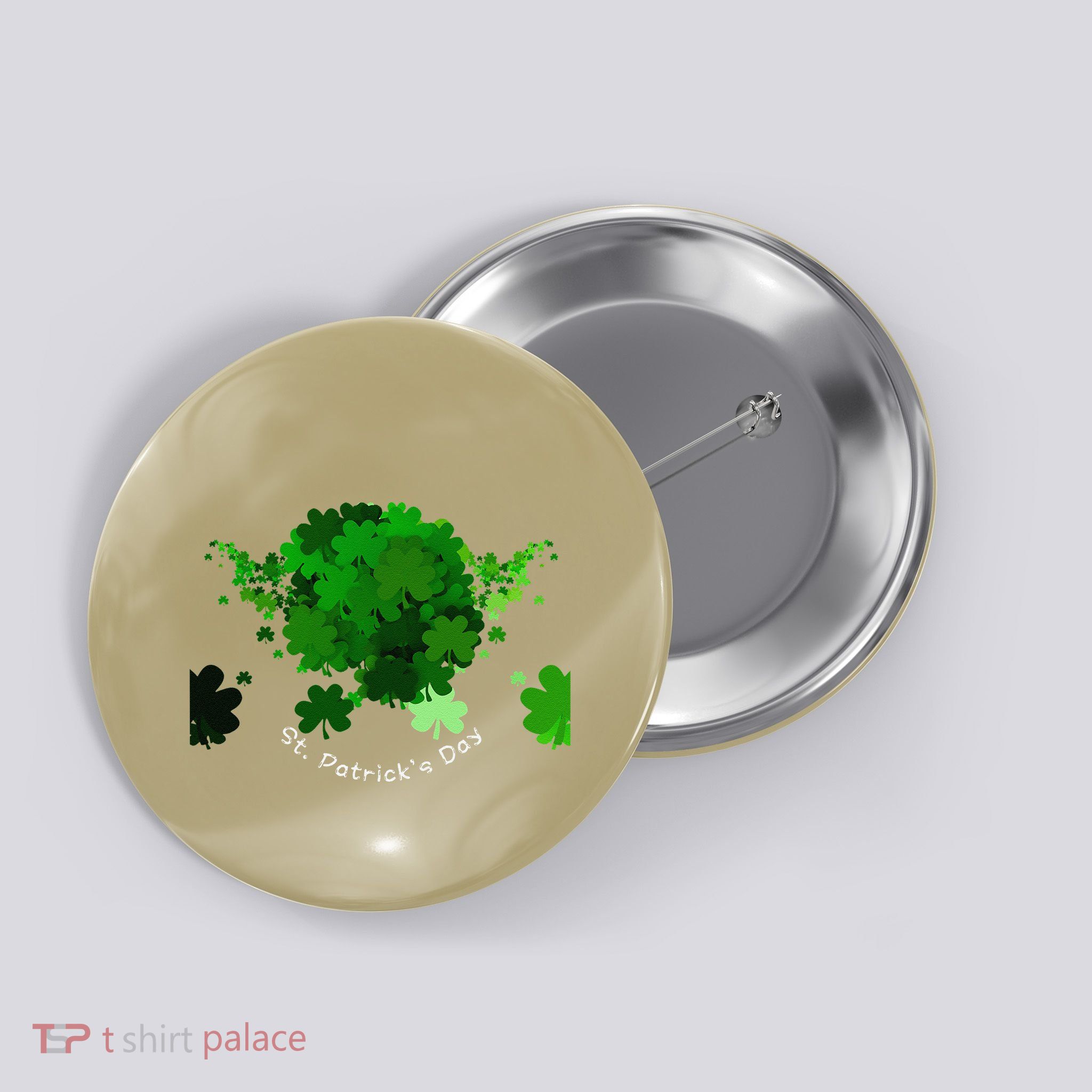 Shamrock Explosion – St. Patrick’S Day Lucky Clover Blast Button