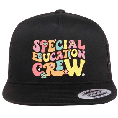 Special Educator Sped Teacher Special Education Crew Flatbill Hat