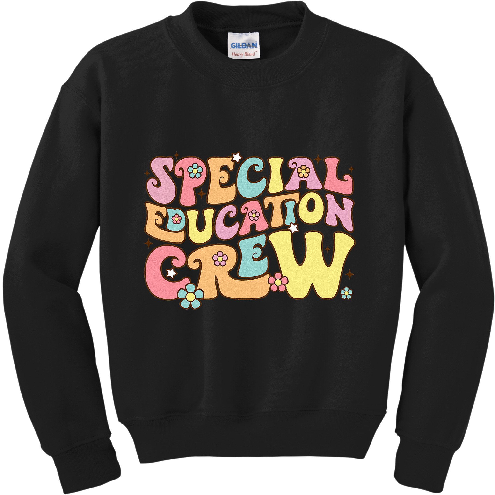 Special Educator Sped Teacher Special Education Crew Kids Sweatshirt