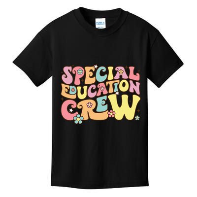 Special Educator Sped Teacher Special Education Crew Kids T-Shirt