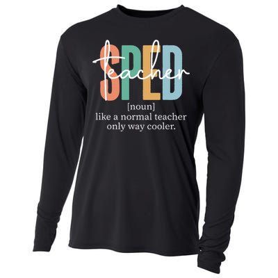 Special Education Sped Teacher Definition Cooling Performance Long Sleeve Crew