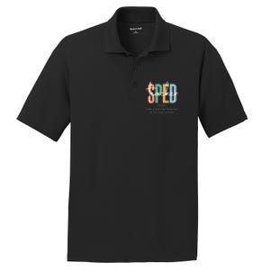 Special Education Sped Teacher Definition PosiCharge RacerMesh Polo