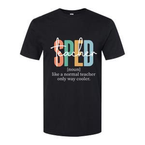 Special Education Sped Teacher Definition Softstyle CVC T-Shirt