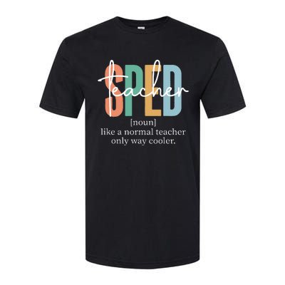 Special Education Sped Teacher Definition Softstyle CVC T-Shirt