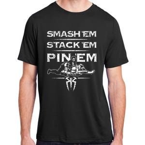 Smash Em Stack Em Pin Em Adult ChromaSoft Performance T-Shirt