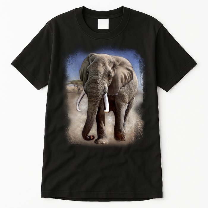 Safari Elephant Tall T-Shirt