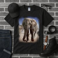 Safari Elephant Tall T-Shirt