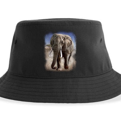Safari Elephant Sustainable Bucket Hat