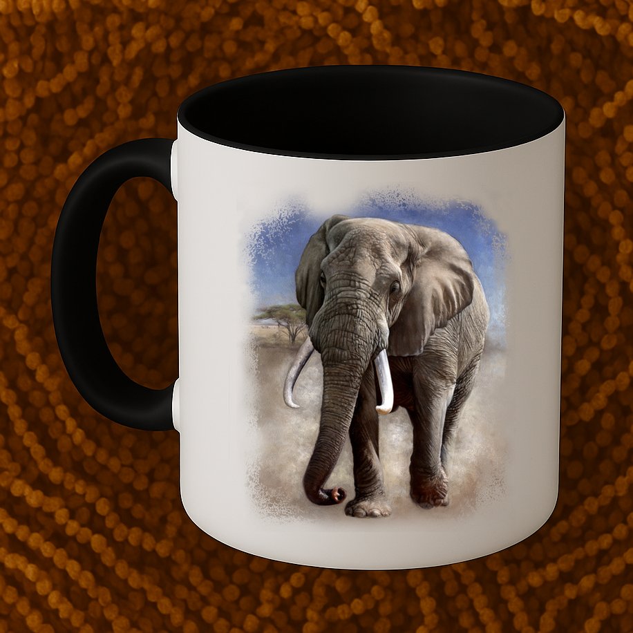 Safari Elephant Mug