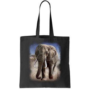 Safari Elephant Tote Bag