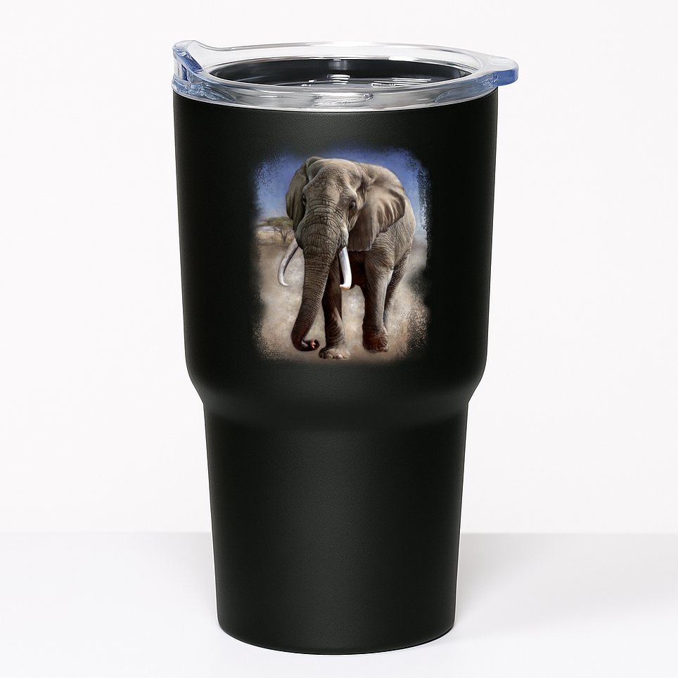 Safari Elephant Tumbler