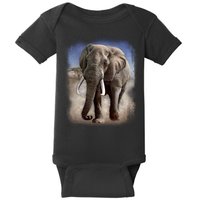 Safari Elephant Baby Bodysuit