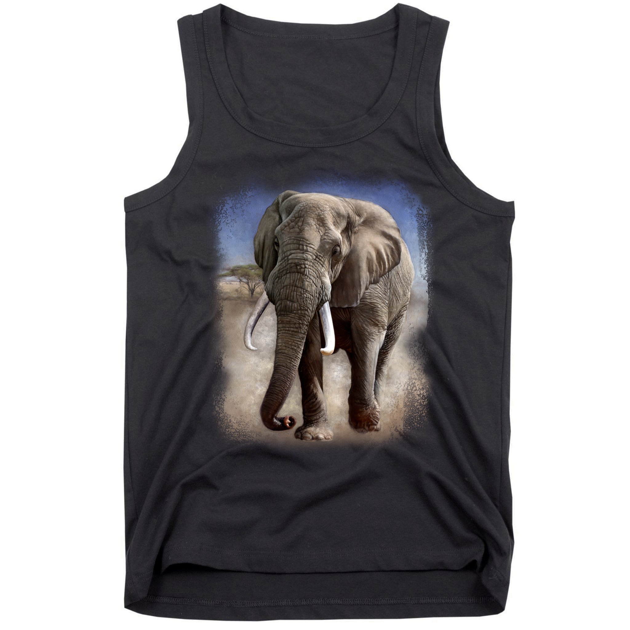 Safari Elephant Tank Top