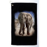 Safari Elephant Golf Towel