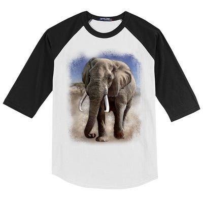 Safari Elephant Kids Colorblock Raglan Jersey