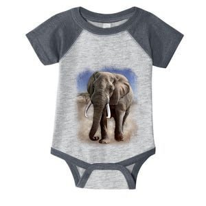 Safari Elephant Infant Baby Jersey Bodysuit