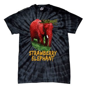 Strawberry Elephant Tie-Dye T-Shirt