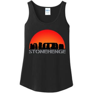 Stonehenge England Stones Archaeologist Wonders Gift Ladies Essential Tank