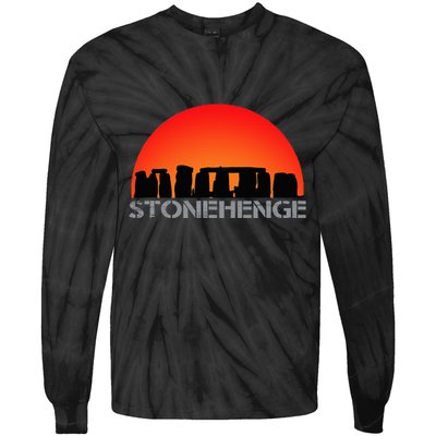 Stonehenge England Stones Archaeologist Wonders Gift Tie-Dye Long Sleeve Shirt