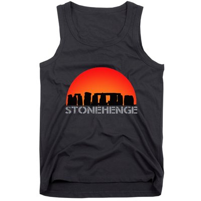 Stonehenge England Stones Archaeologist Wonders Gift Tank Top
