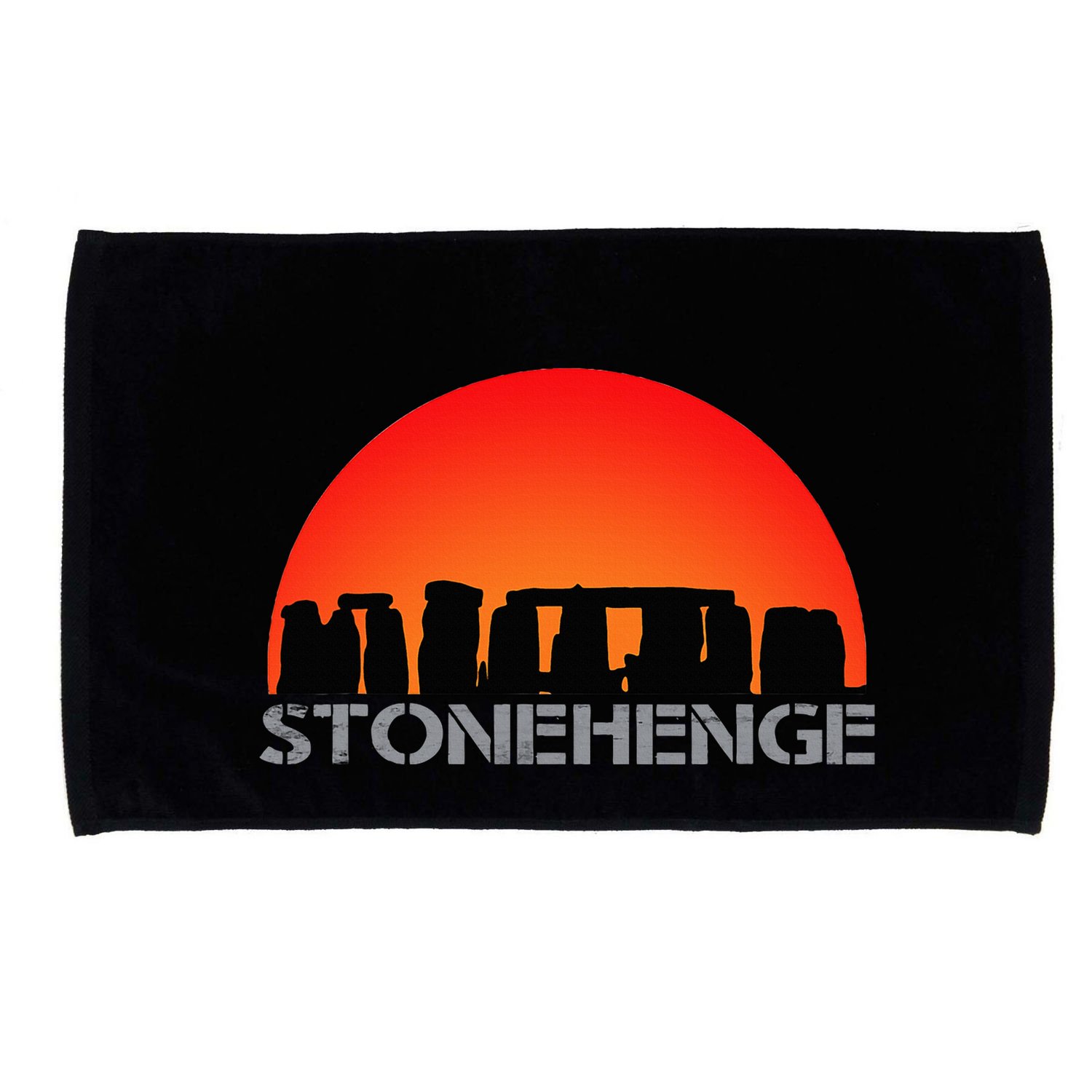 Stonehenge England Stones Archaeologist Wonders Gift Microfiber Hand Towel