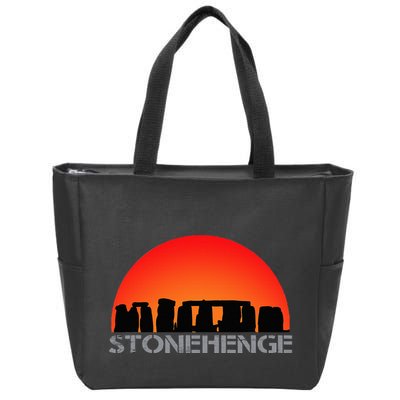 Stonehenge England Stones Archaeologist Wonders Gift Zip Tote Bag