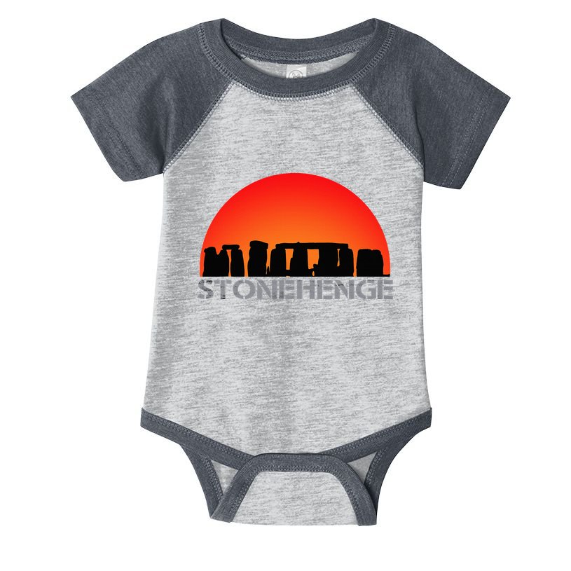 Stonehenge England Stones Archaeologist Wonders Gift Infant Baby Jersey Bodysuit