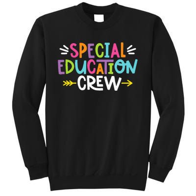 Special Educators Special Ed Teacher Special Education Crew Sweatshirt