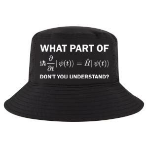 Schrödinger Equation Science Funny Physics Saying Physicist Great Gift Cool Comfort Performance Bucket Hat