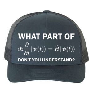 Schrödinger Equation Science Funny Physics Saying Physicist Great Gift Yupoong Adult 5-Panel Trucker Hat