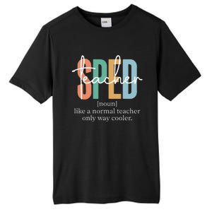 Special Education Sped Teacher Definition Tall Fusion ChromaSoft Performance T-Shirt