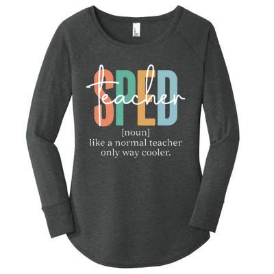 Special Education Sped Teacher Definition Women's Perfect Tri Tunic Long Sleeve Shirt