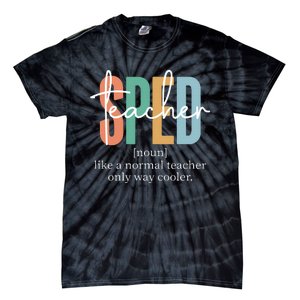 Special Education Sped Teacher Definition Tie-Dye T-Shirt