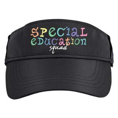 Special Education Squad Special Education Teacher Gift Adult Drive Performance Visor