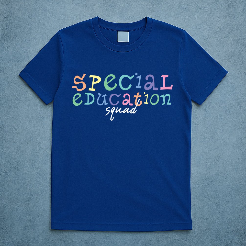 Special Education Squad Special Education Teacher Gift T-Shirt