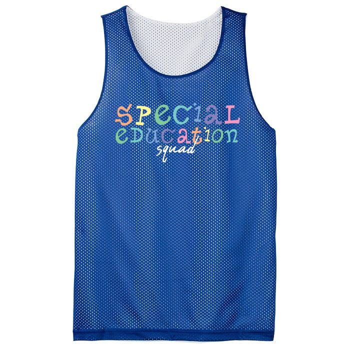 Special Education Squad Special Education Teacher Gift Mesh Reversible Basketball Jersey Tank