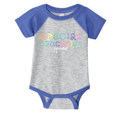 Special Education Squad Special Education Teacher Gift Infant Baby Jersey Bodysuit