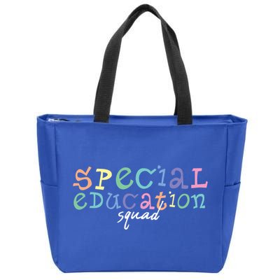 Special Education Squad Special Education Teacher Gift Zip Tote Bag