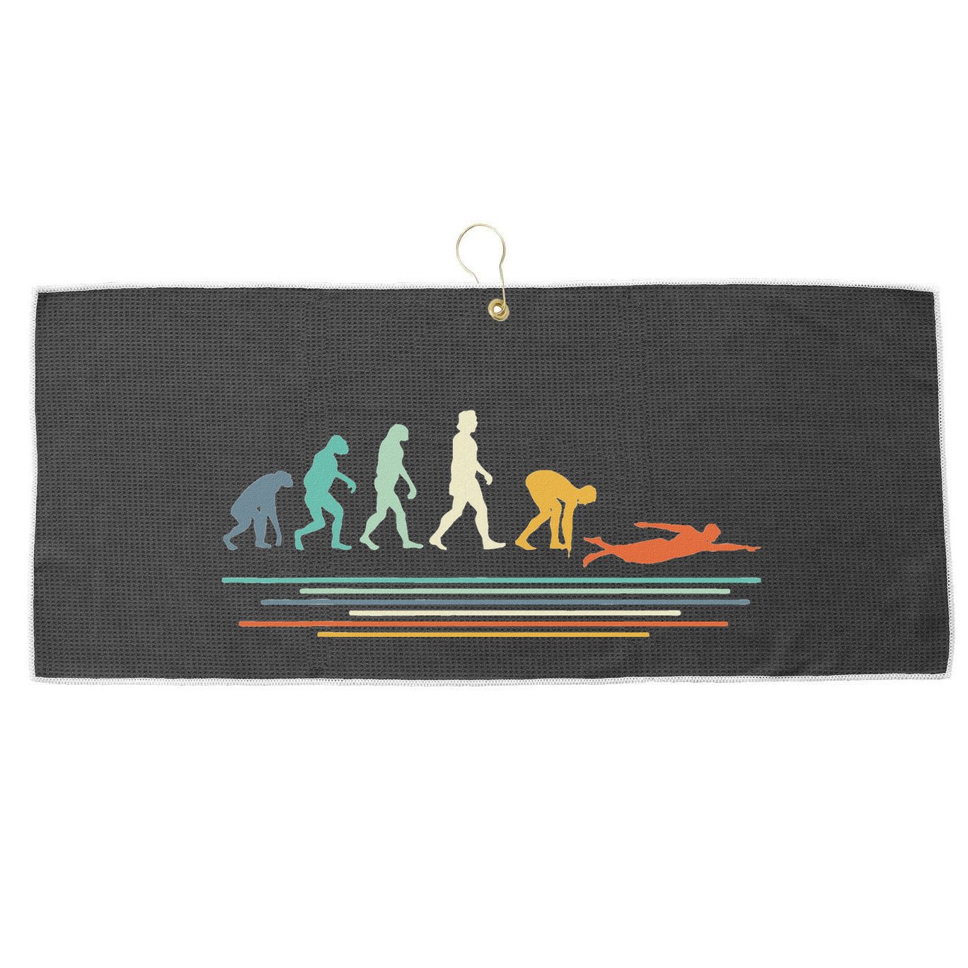 Swimming Evolution Swim Large Microfiber Waffle Golf Towel
