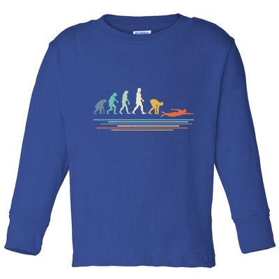 Swimming Evolution Swim Toddler Long Sleeve Shirt