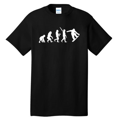 Snowboard Evolution Tall T-Shirt