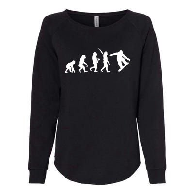 Snowboard Evolution Womens California Wash Sweatshirt