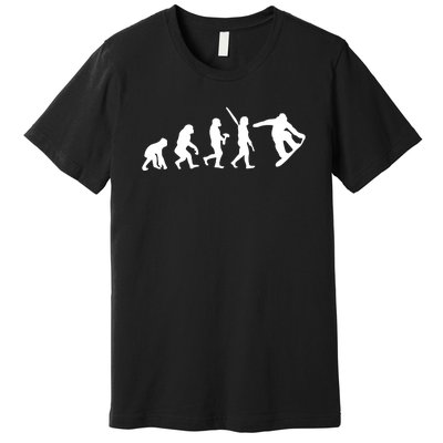 Snowboard Evolution Premium T-Shirt