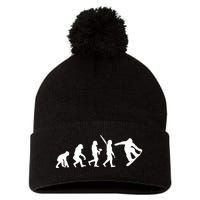 Snowboard Evolution Pom Pom 12in Knit Beanie