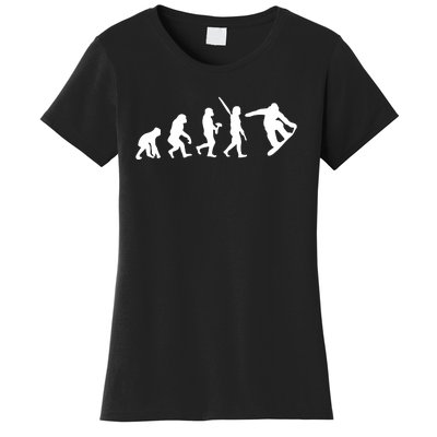 Snowboard Evolution Women's T-Shirt